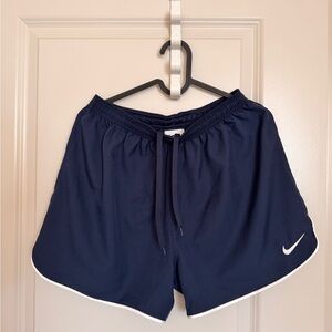 Nike Dri-FIT Shorts Mens Medium Navy Blue 5" Inseam Running Athletic DH8302-419
